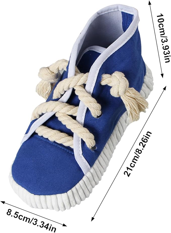 Shoe-Shaped Chew Toy – Perfect for Small and Medium Dogs