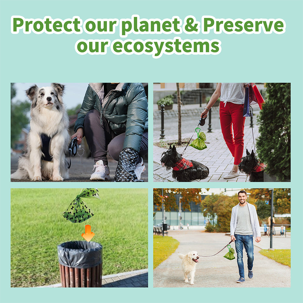 Biodegradable Scented Pet Poop Garbage Bag