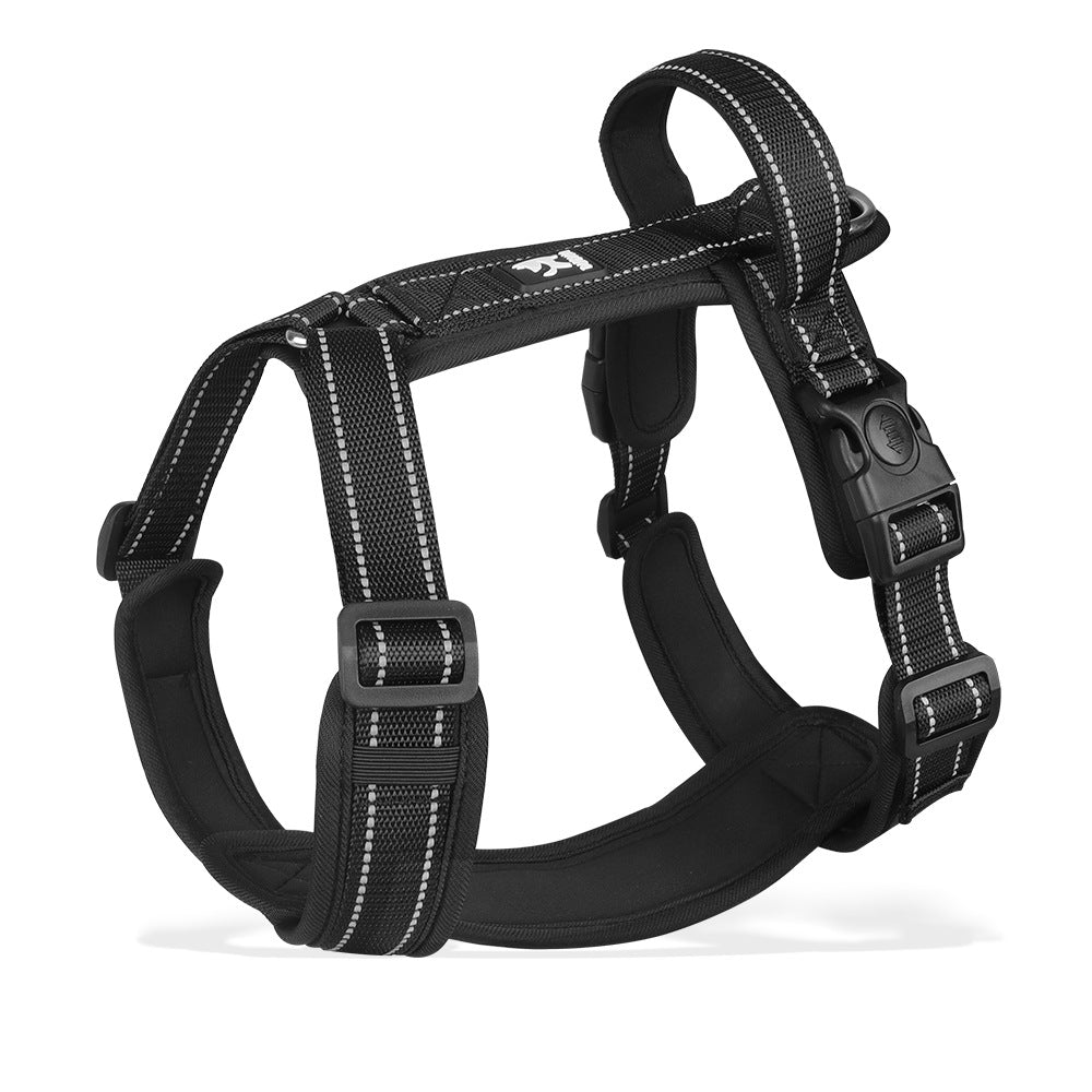Breathable Outdoor Dog Vest Harness – No‑Pull & Adjustable