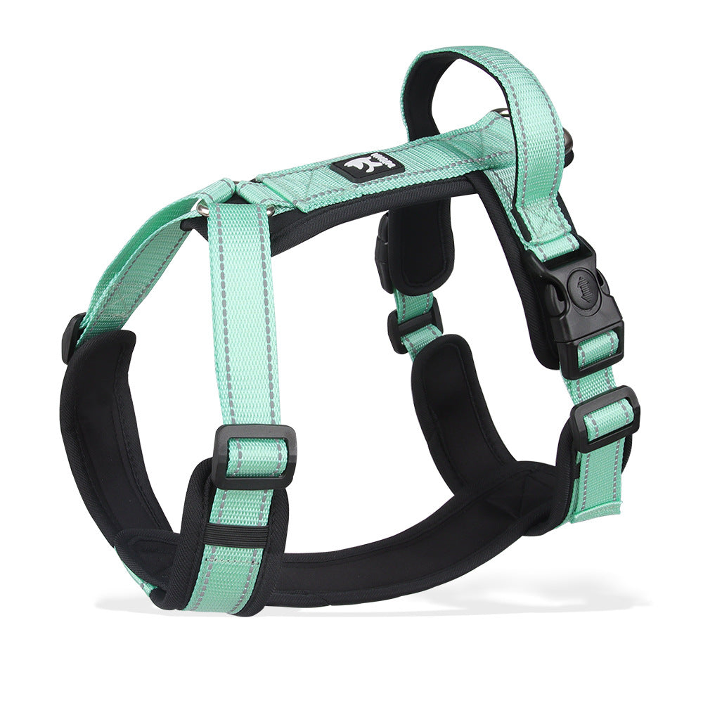 Breathable Outdoor Dog Vest Harness – No‑Pull & Adjustable