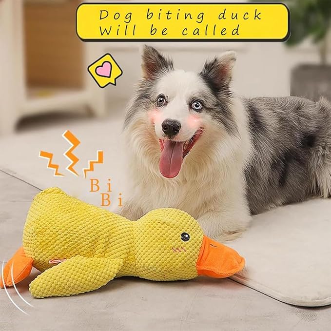 Quack-Quack Duck Dog Toy – Fun, Calming, and Durable!