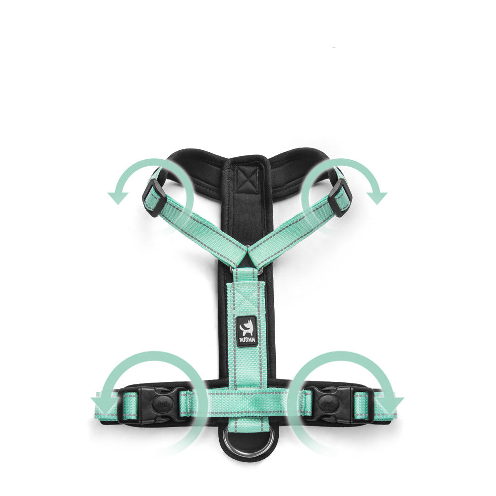Breathable Outdoor Dog Vest Harness – No‑Pull & Adjustable